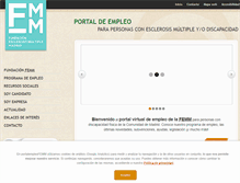 Tablet Screenshot of portalempleofemm.org